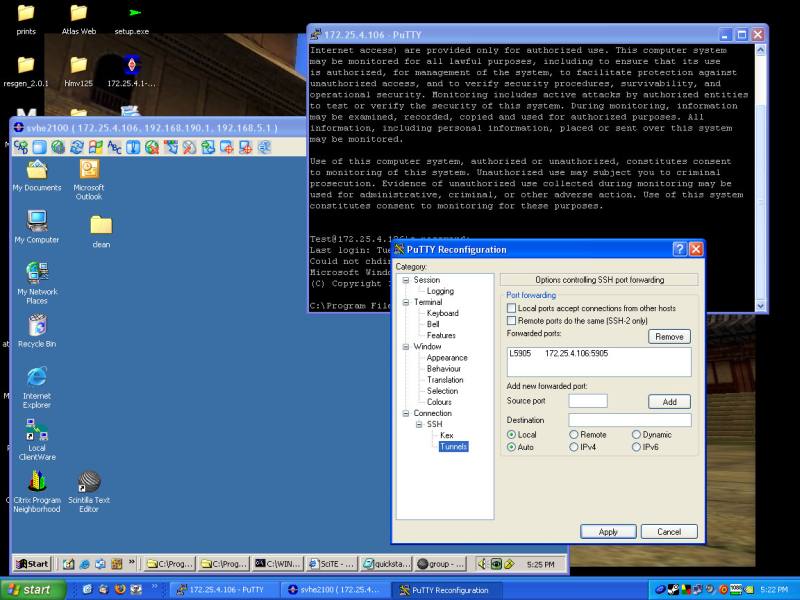 File:OpenSSHWindows Putty VNC.jpg